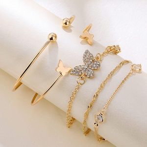 Stackable Gold Bracelets